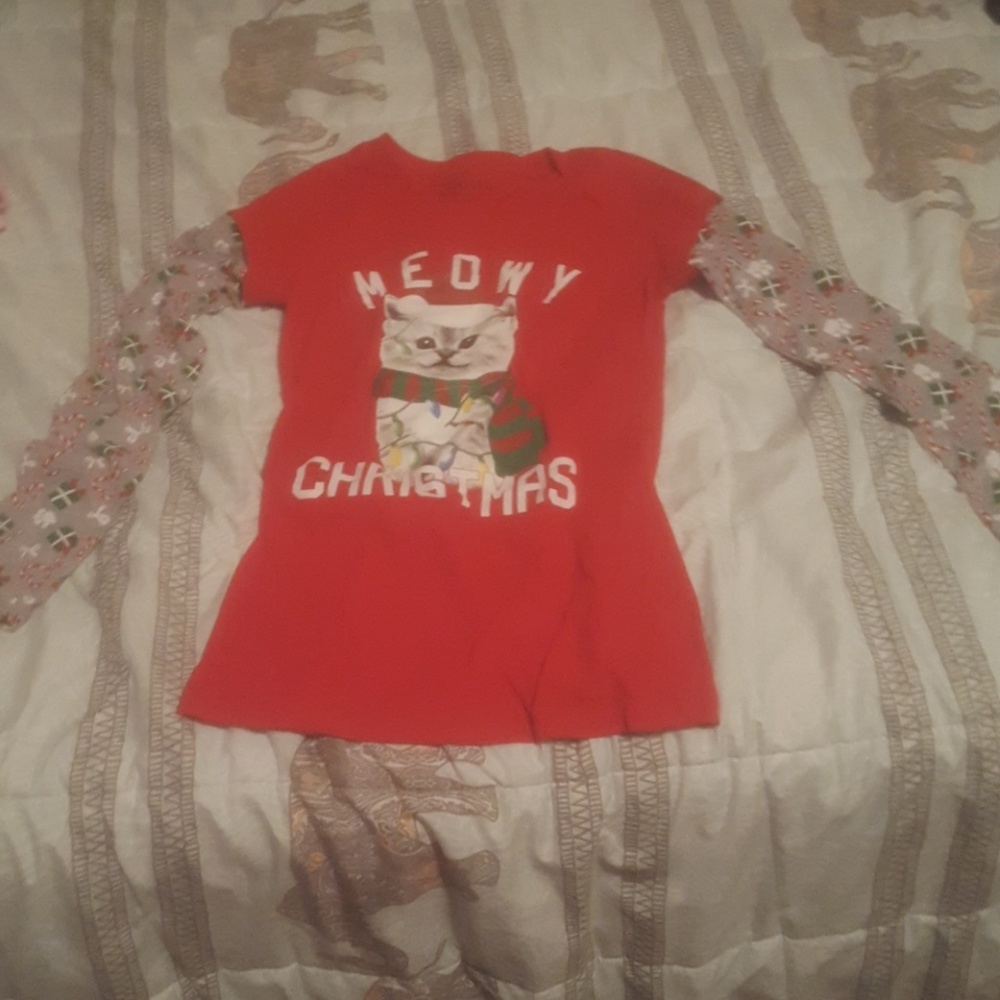 Meowy Christmas Shirt